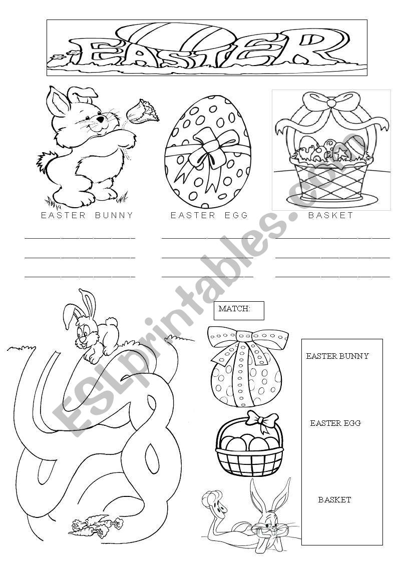 Easter   worksheet