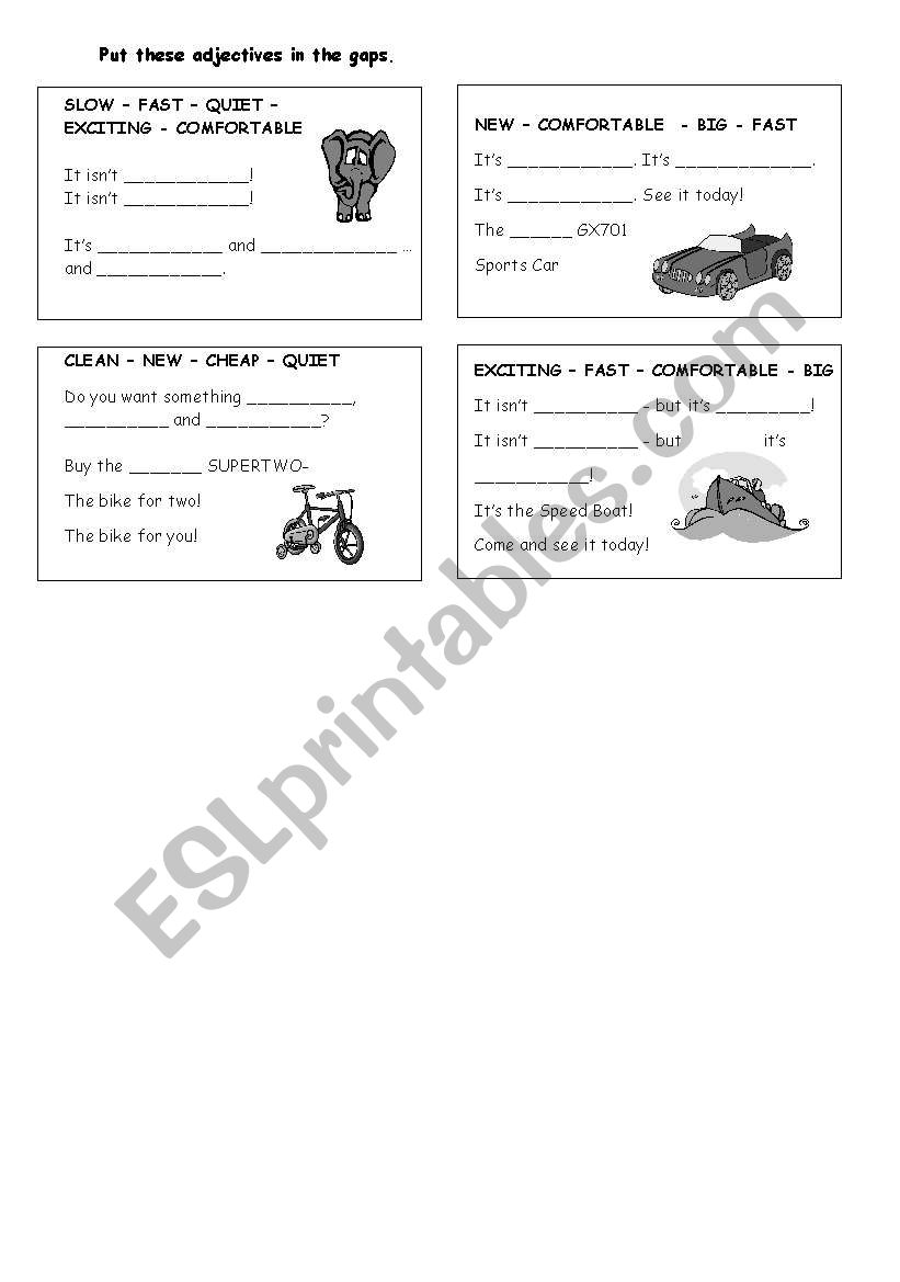 Transport worksheet