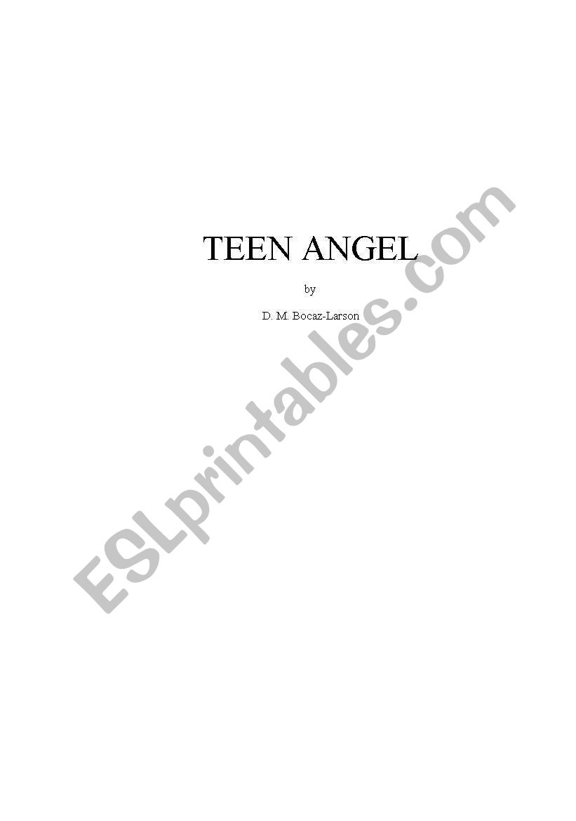 TEEN ANGEL worksheet