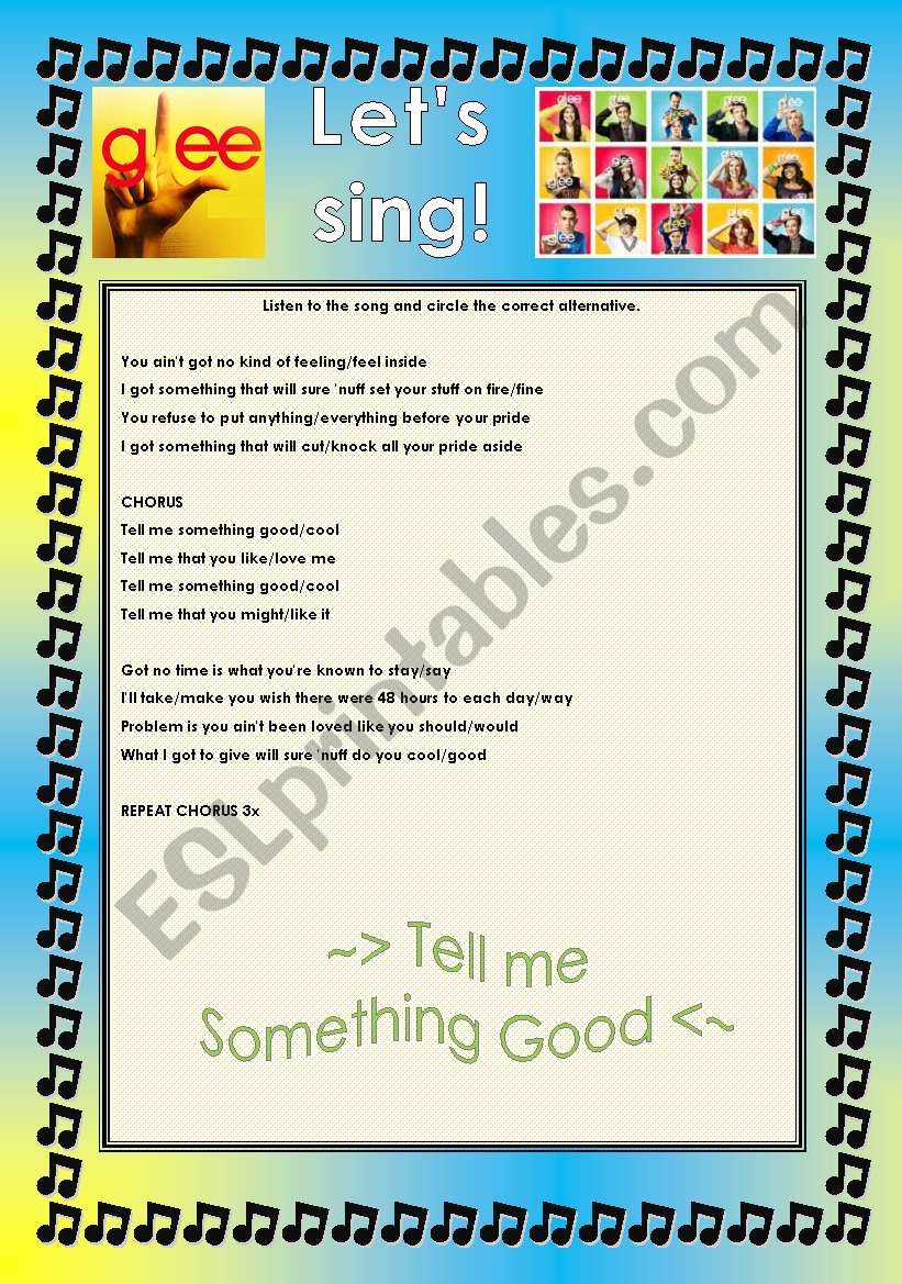 GLEE SERIES SONGS FOR CLASS! S01E21  THREE SONGS  FULLY EDITABLE WITH KEY!  PART 2/2