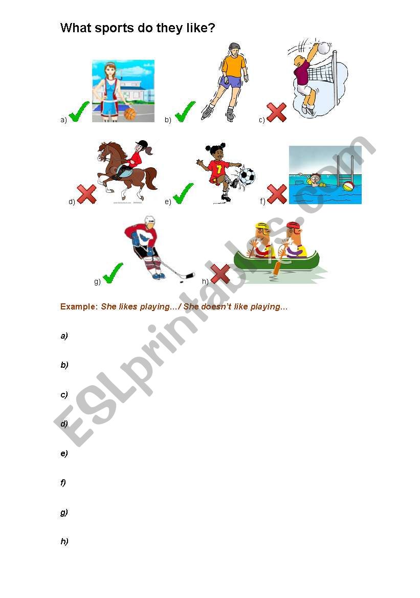 what are they doing? worksheet