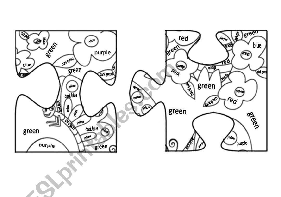 Big Easter Puzzle, part II. worksheet