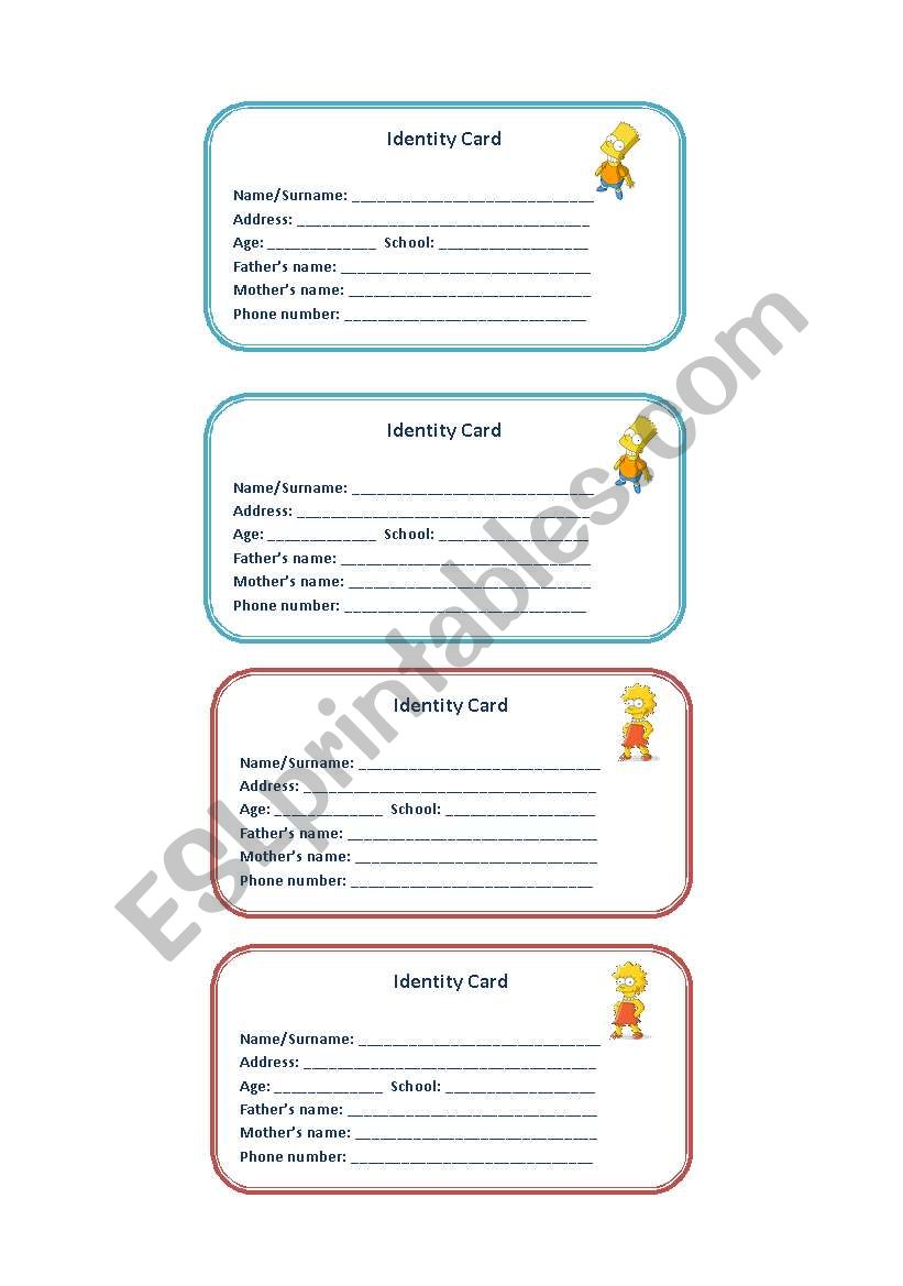 Identity_cards worksheet