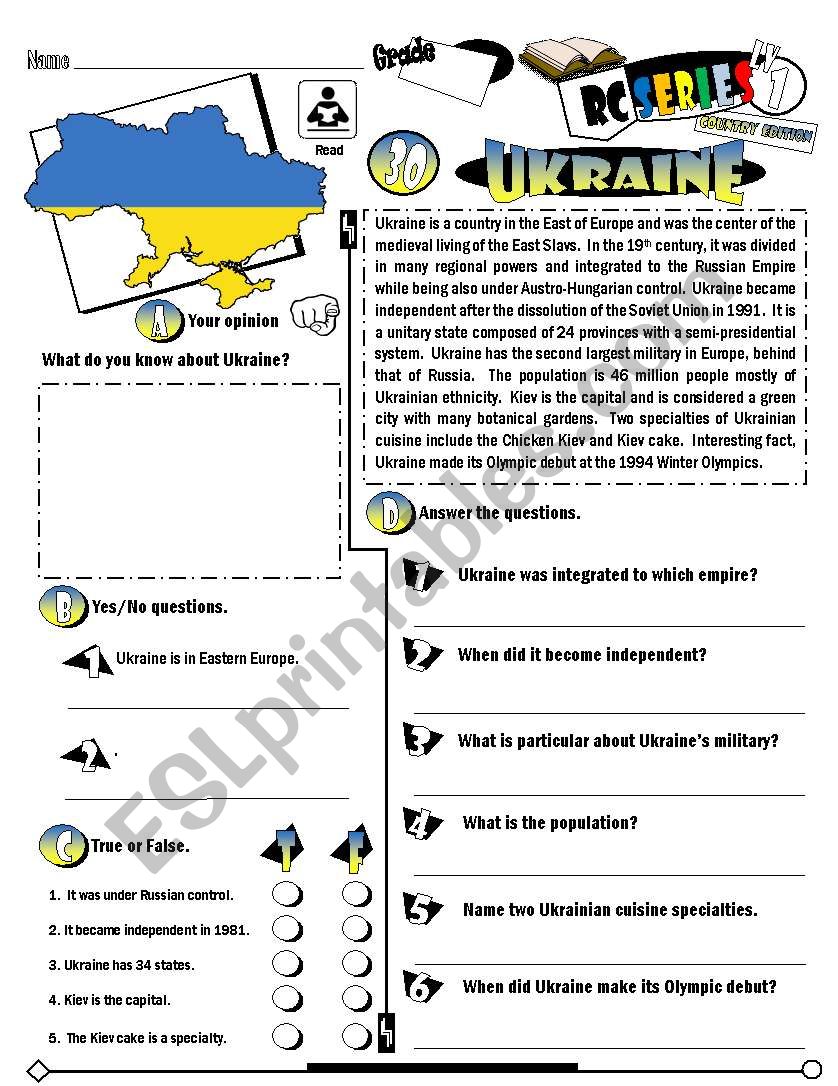 RC Series_Level 01_Country Edition 30 Ukraine (Fully Editable + Key)