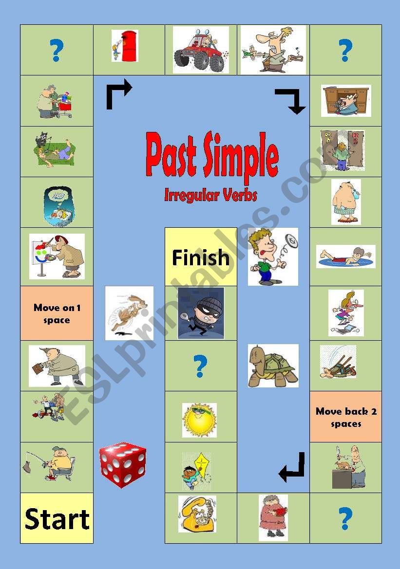 Practising Irregular Verbs worksheet