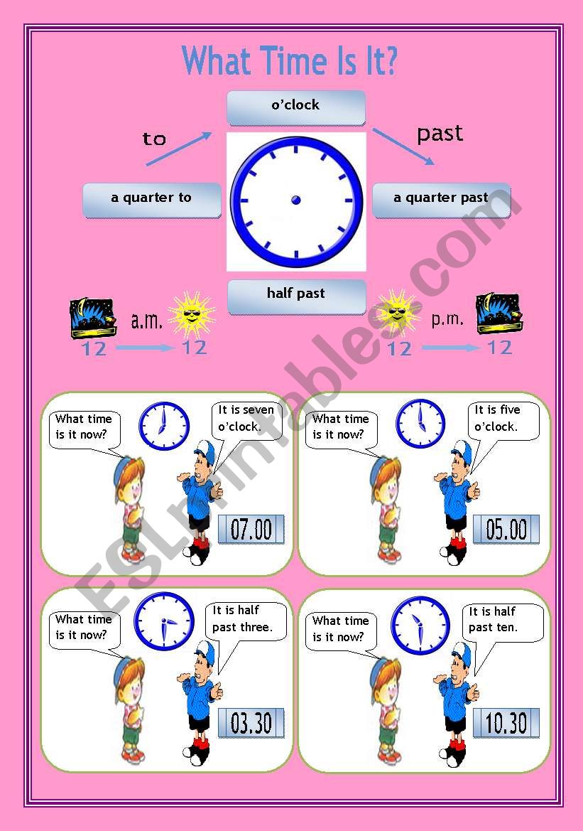 time worksheet