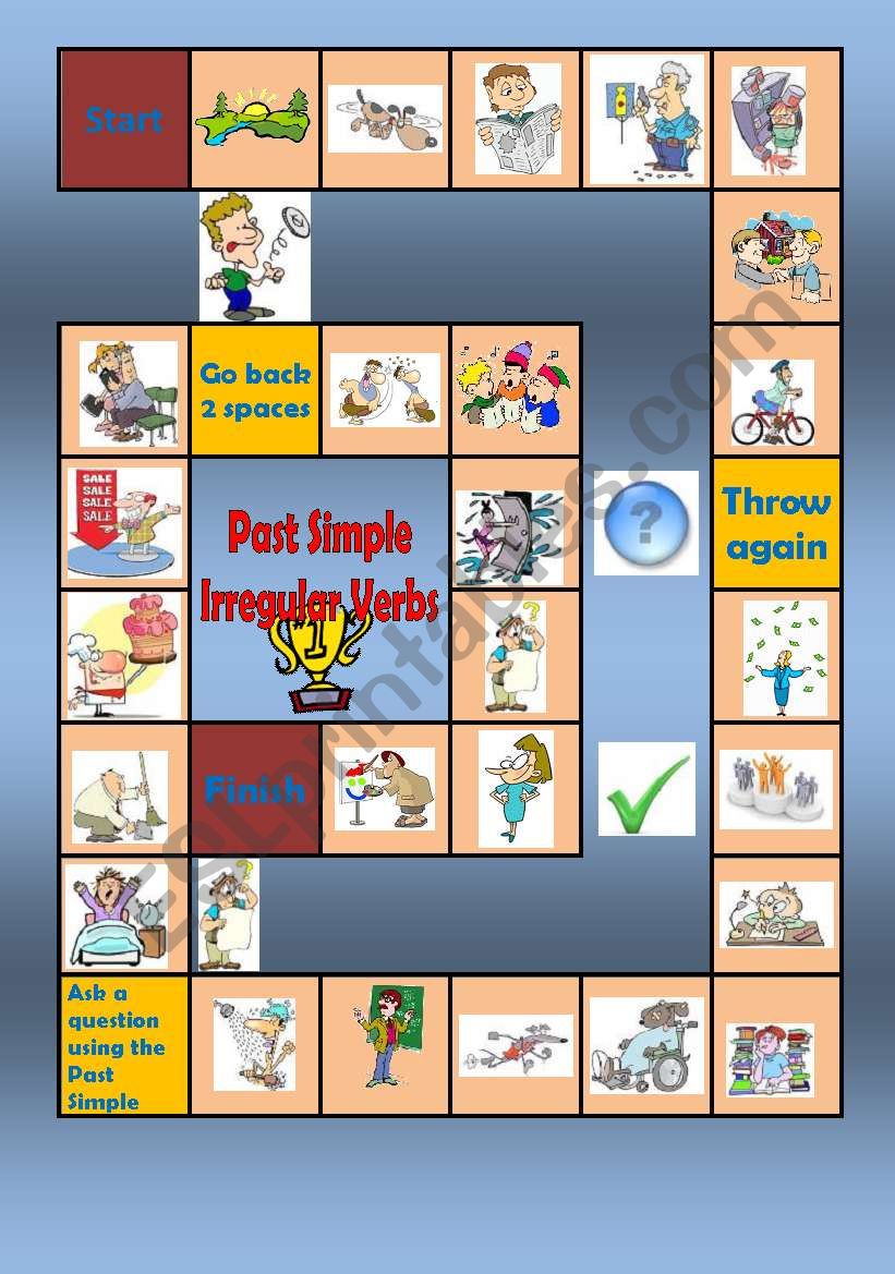 Past Simple Irregular Verb 2 worksheet