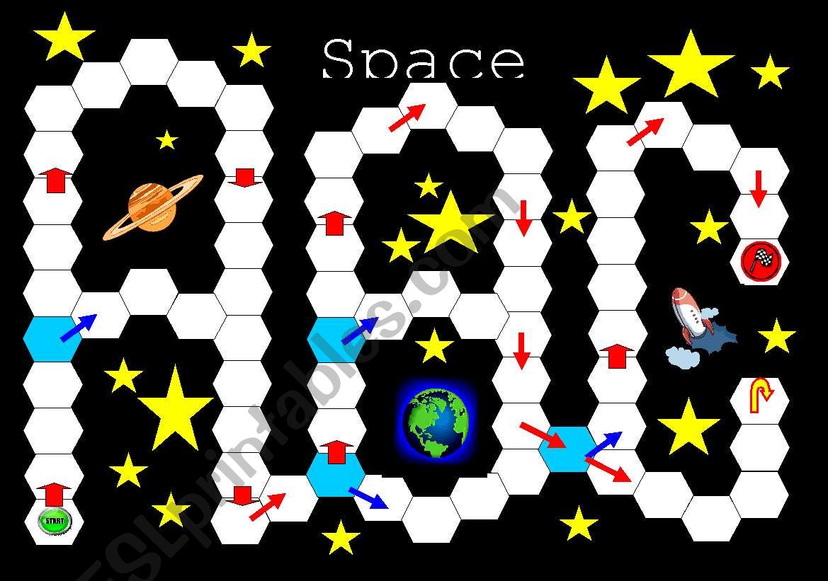 Space ABC  worksheet