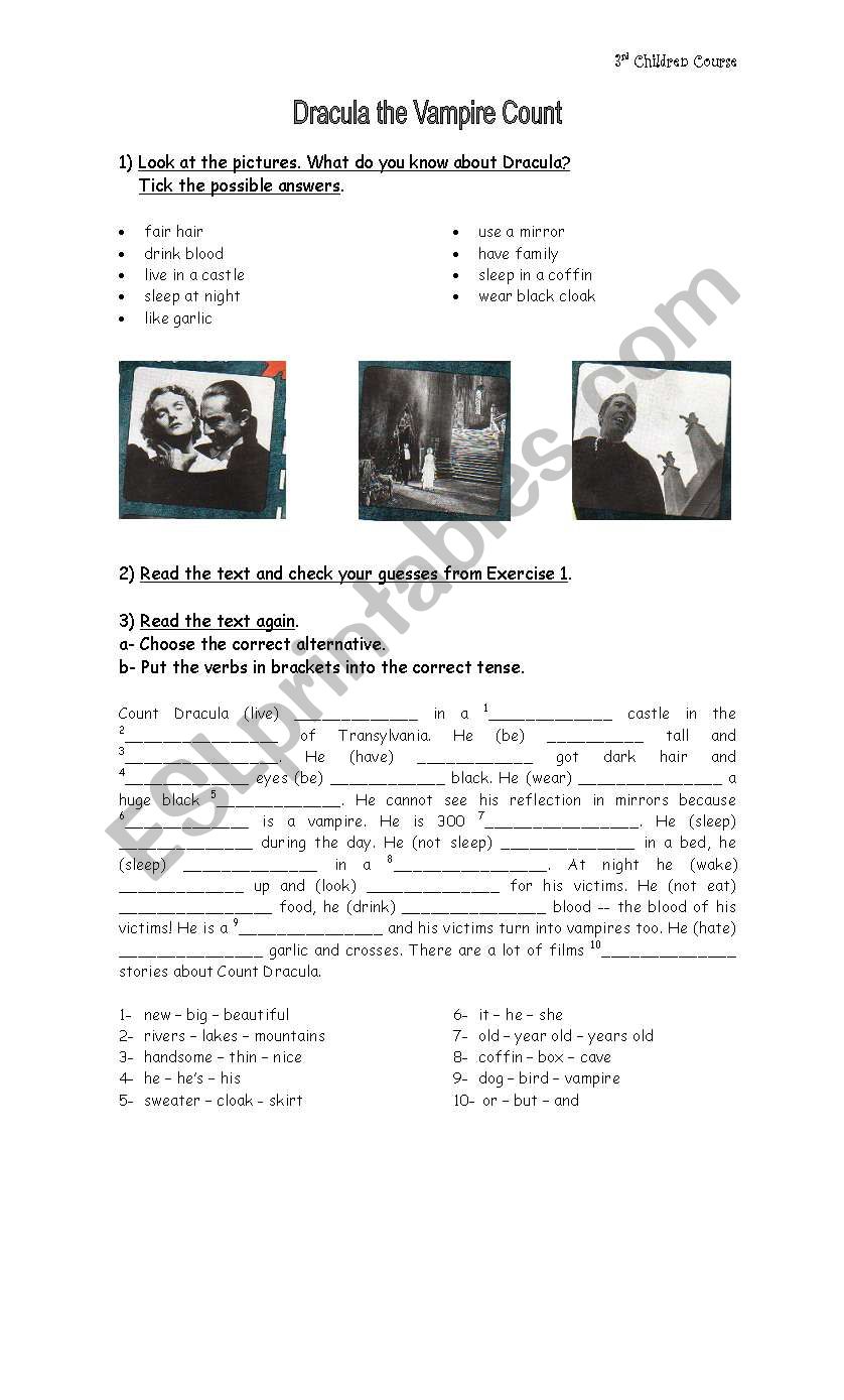 Reading Comprehension worksheet