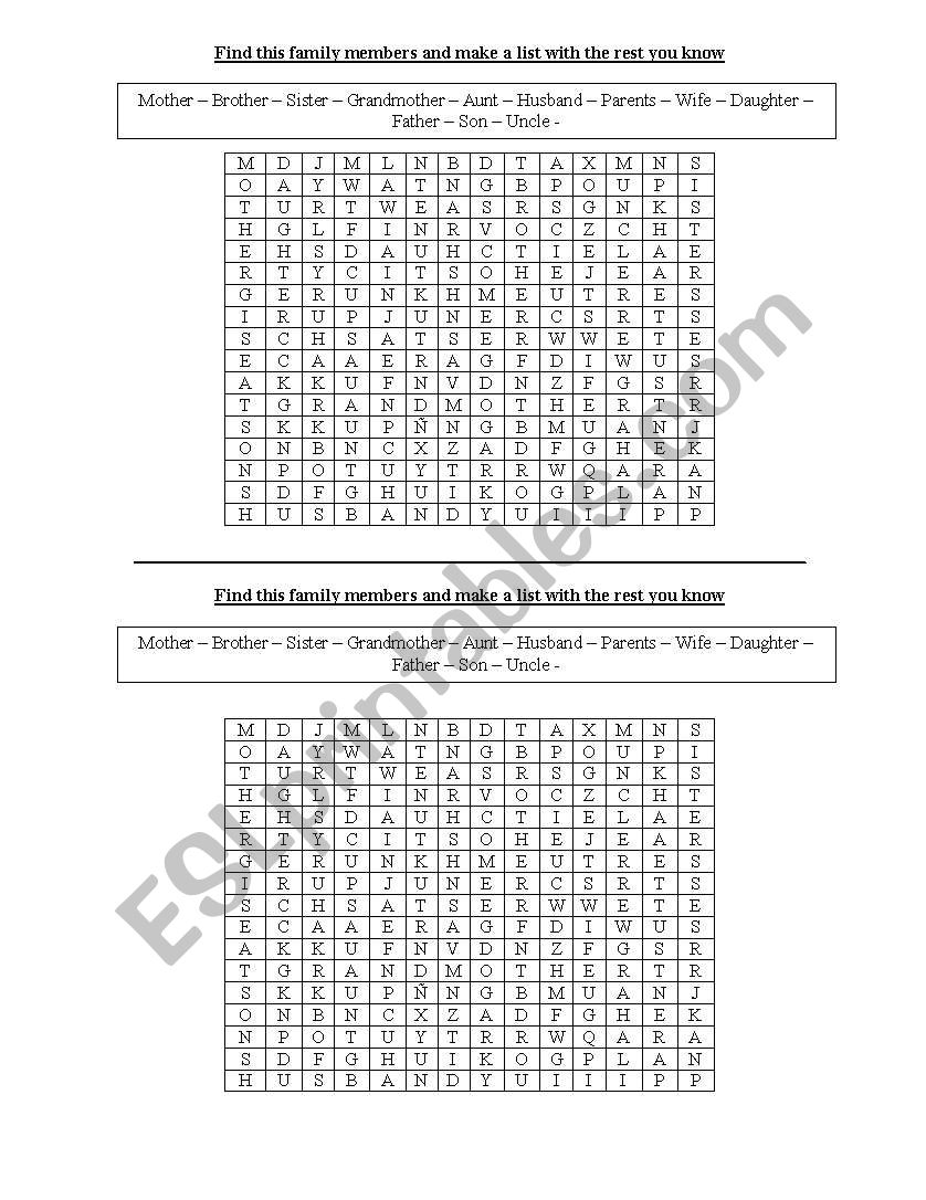 Letter soup worksheet
