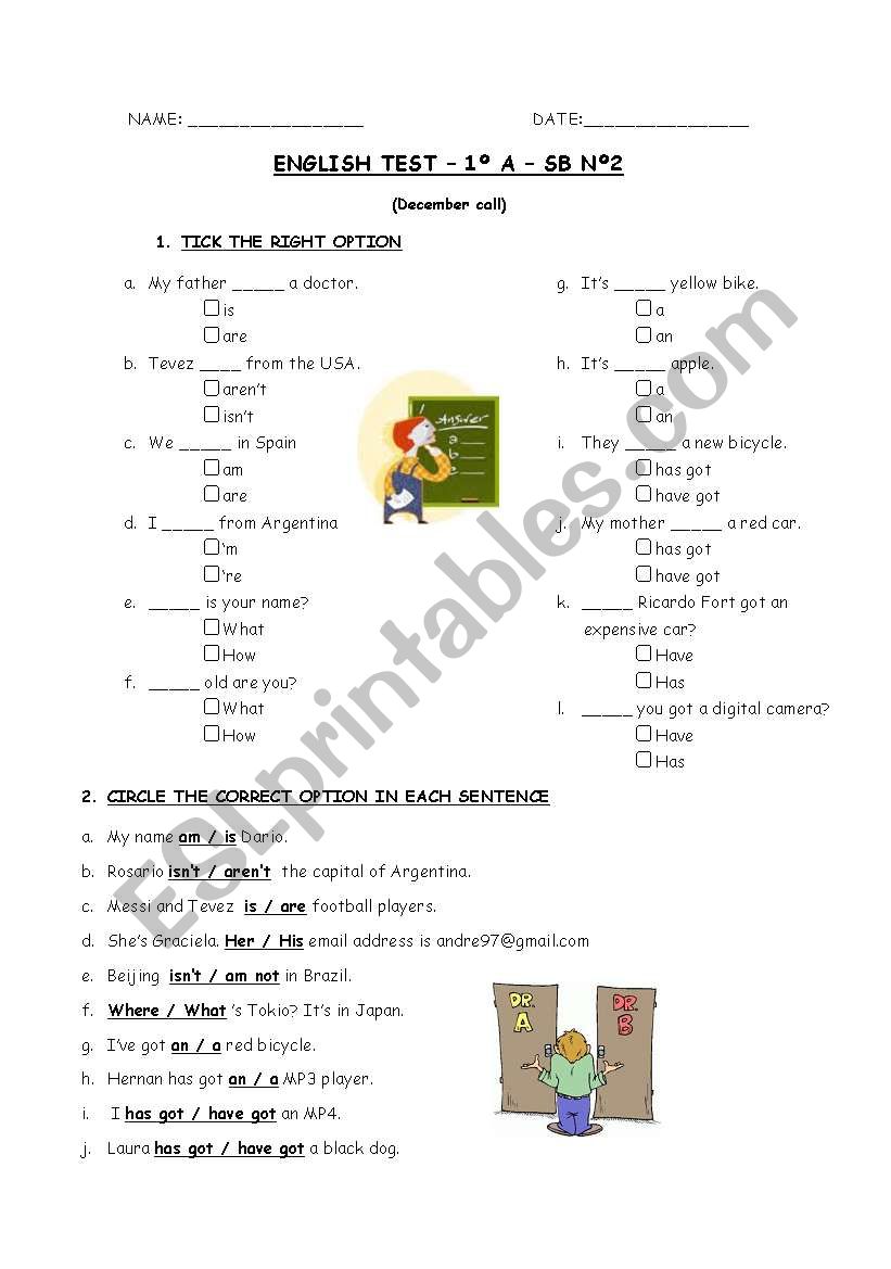 GRAMMAR REVISION FOR ELEMENTARY LEVEL (Various topics)