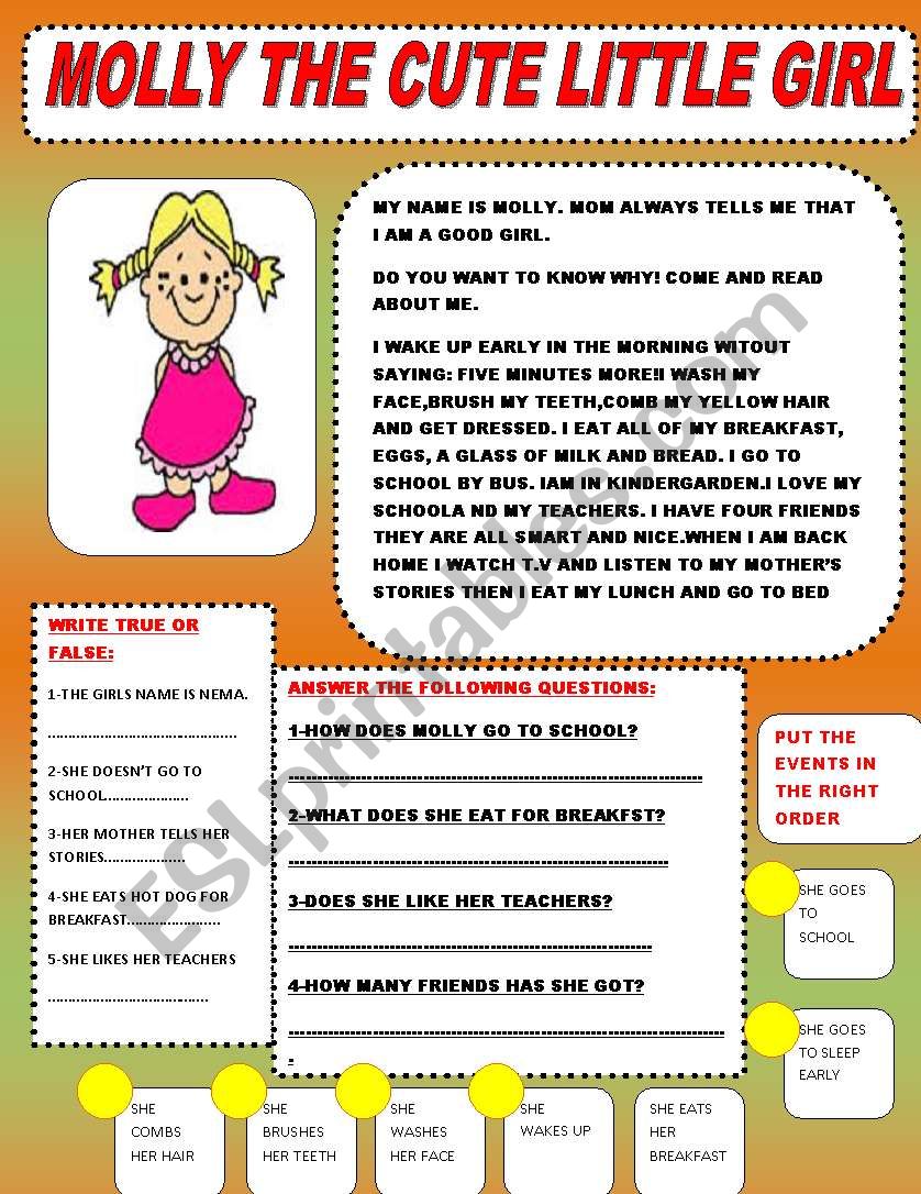 MOLLY worksheet