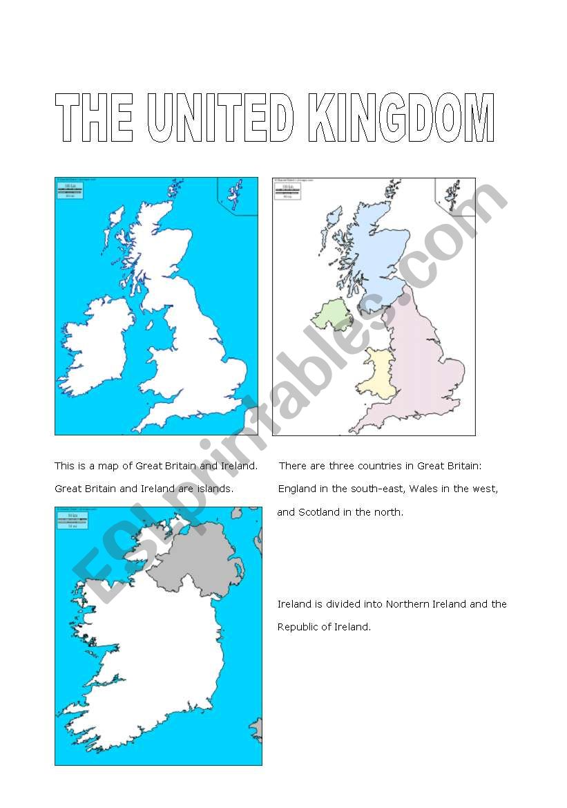 the united kingdom worksheet