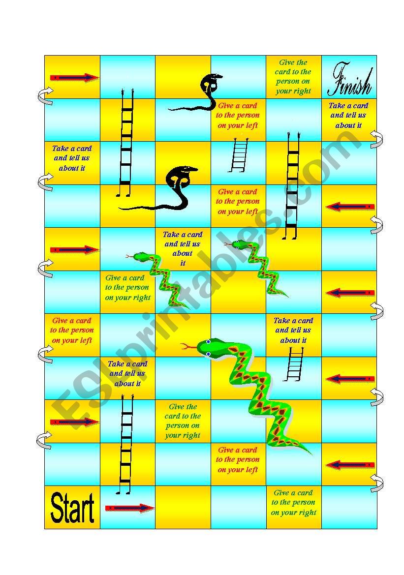 Snake and Ladders (true or false storytelling game)