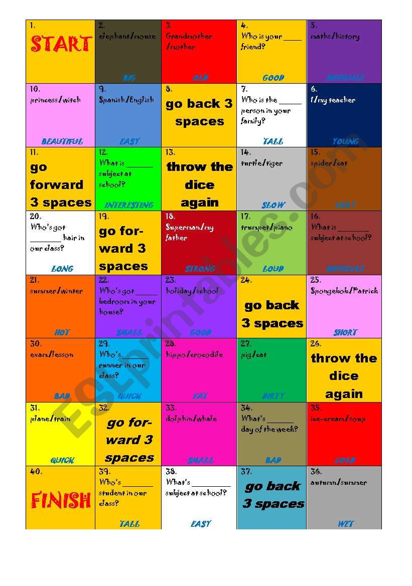 boardgame-superlative-comparative-esl-worksheet-by-vinciane-stiers