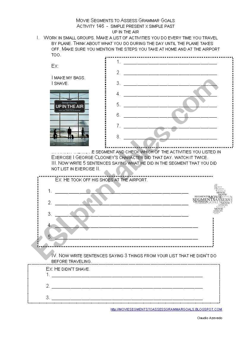 simple present and simple past