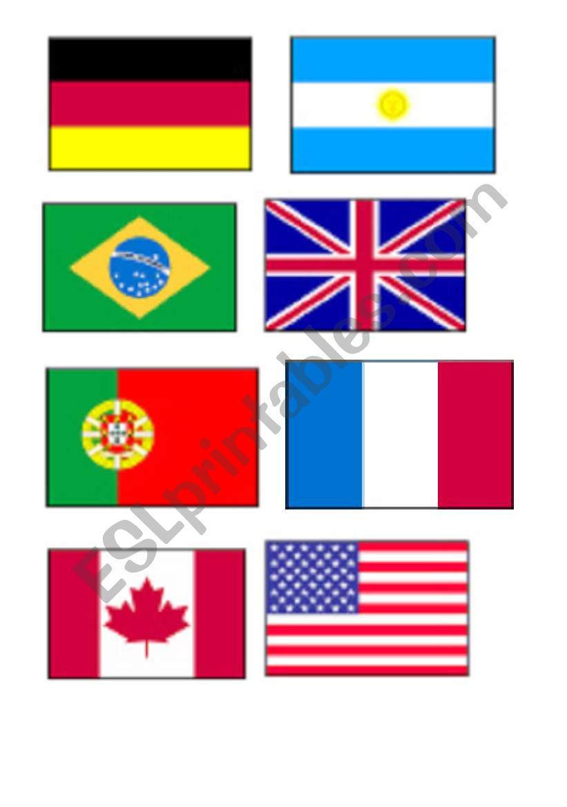 flags worksheet