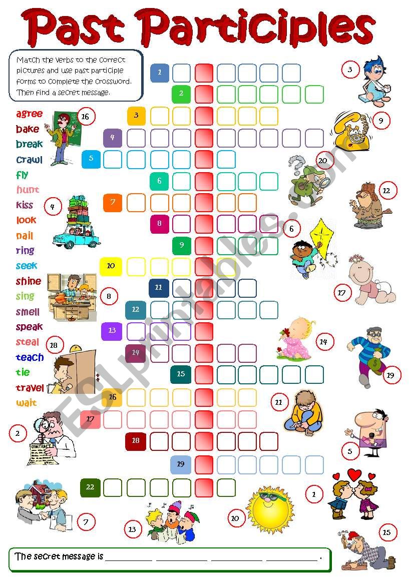 past-participles-b-w-key-included-esl-worksheet-by-mada-1