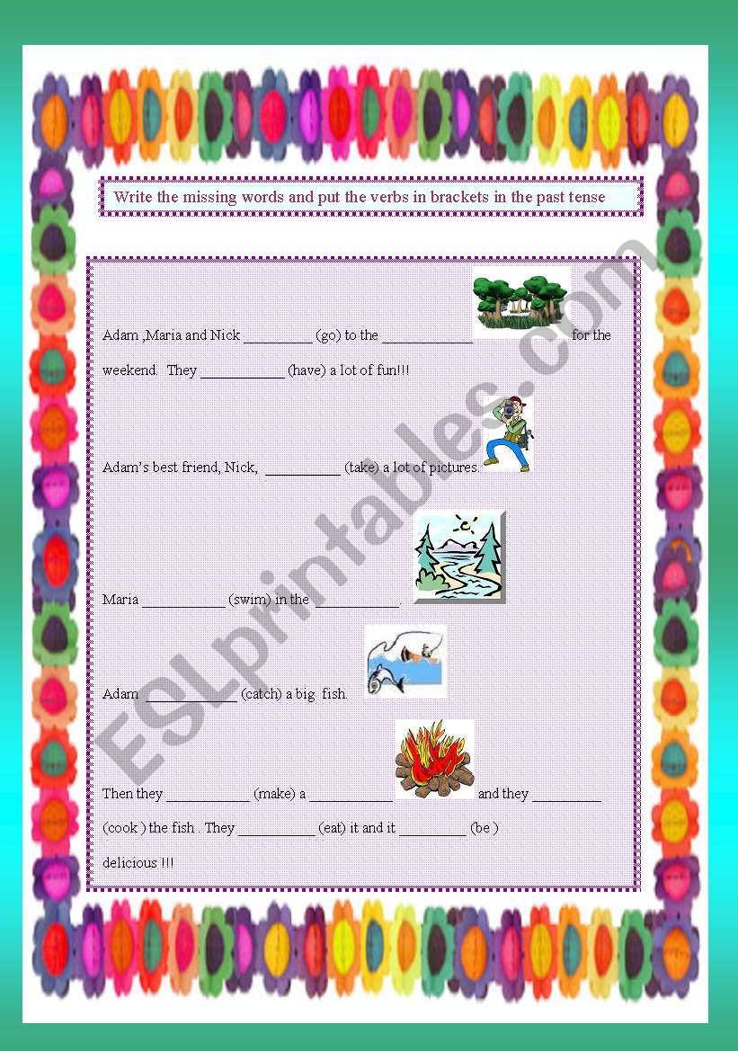 PAST TENSE/REGULAR-IRREGULAR VERBS