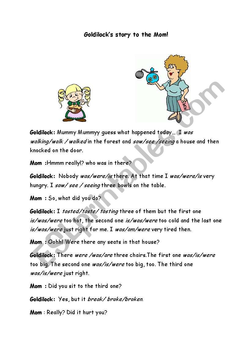 circle the correct tense worksheet