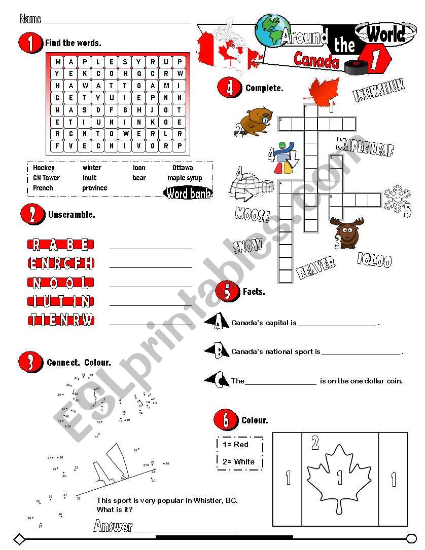 Around The World Series_01 Canada (Fully Editable + Key)