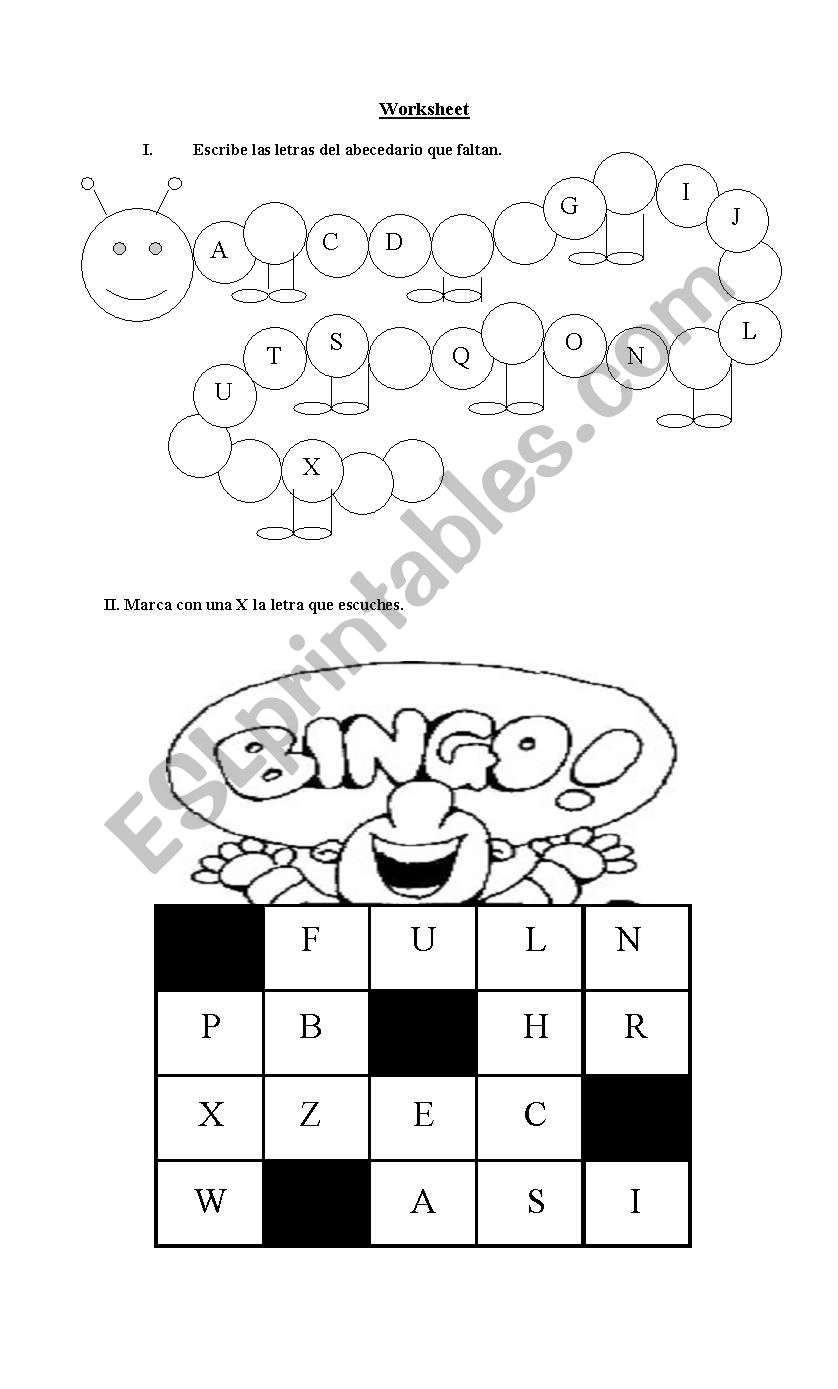 abc worksheet worksheet