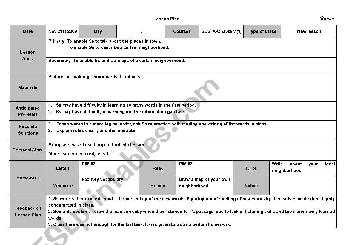 Side By Side-Book2-Unit7-Lesson plan-part1-directions