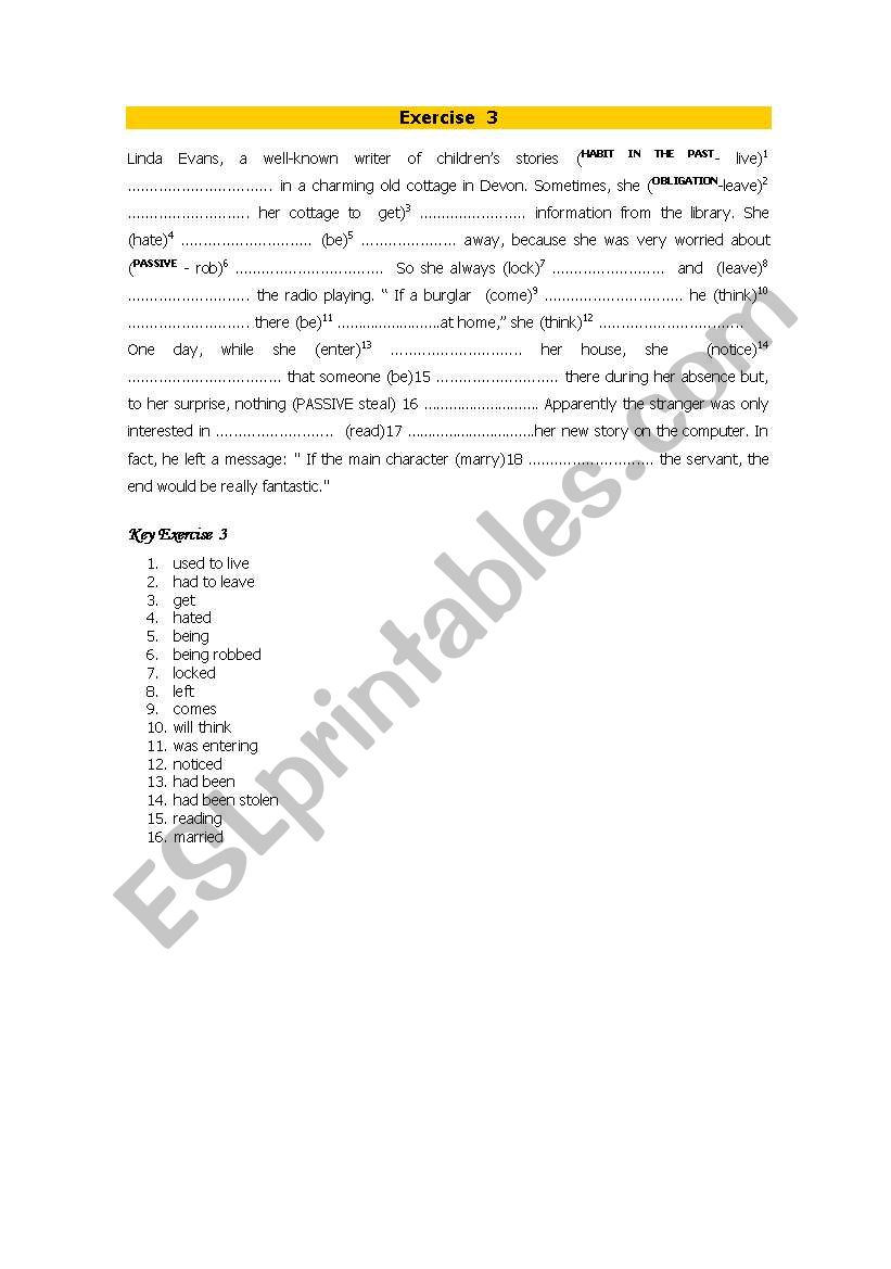 english-worksheets-mixed-tenses-paragraph-key