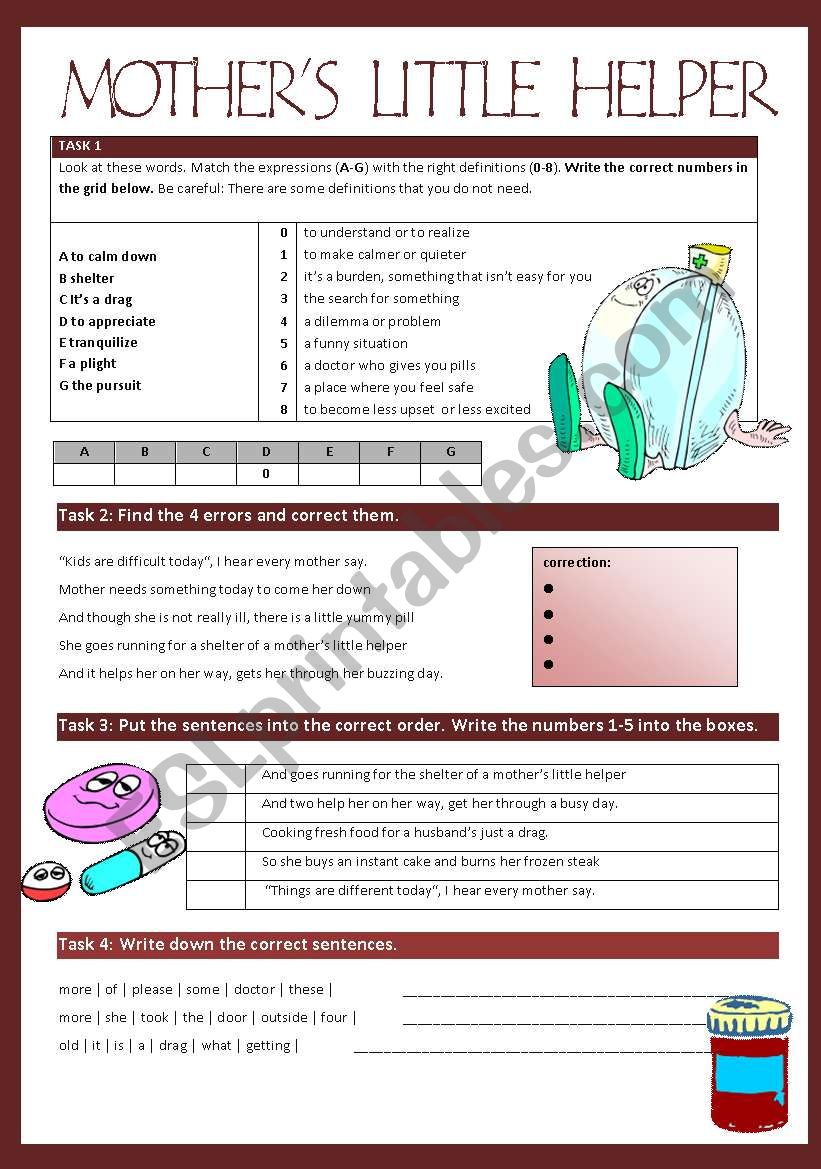 MotherÂ´s little helper - The Rolling Stones