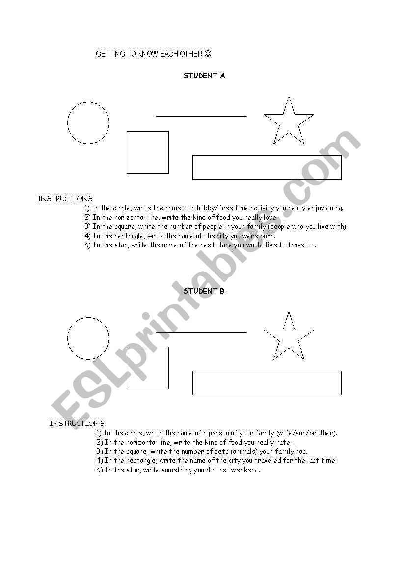 Introducing worksheet