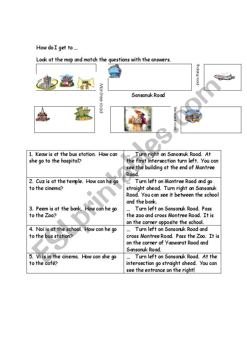 How do I get to... worksheet