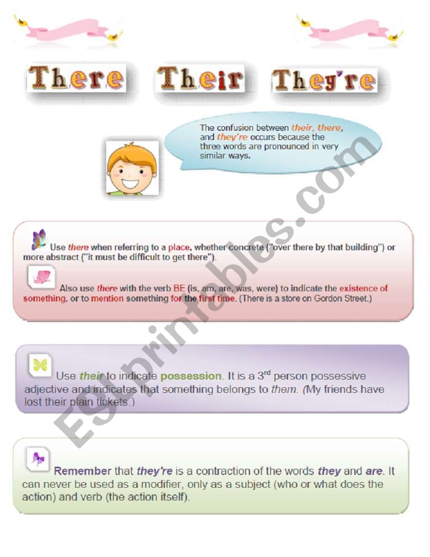 There, their, they´re worksheet There, their, they´re worksheet