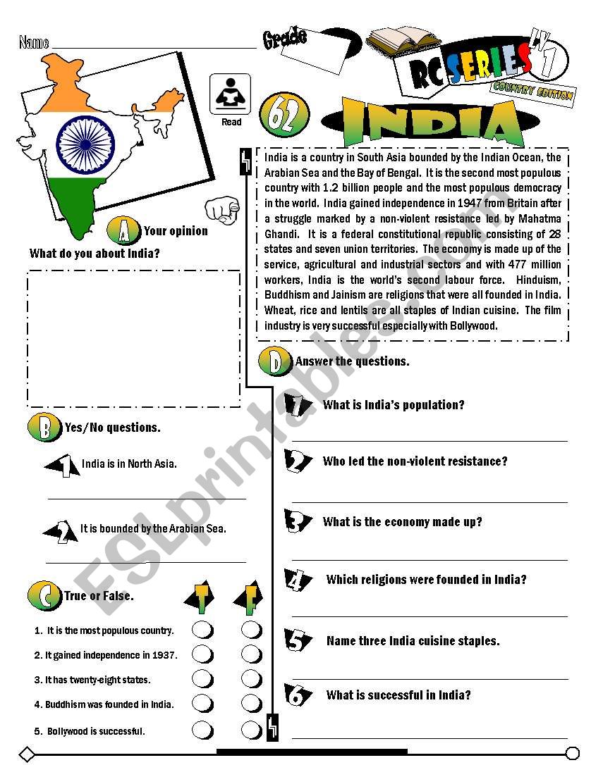 RC Series_Level 01_Country Edition_62 India (Fully Editable + Key)