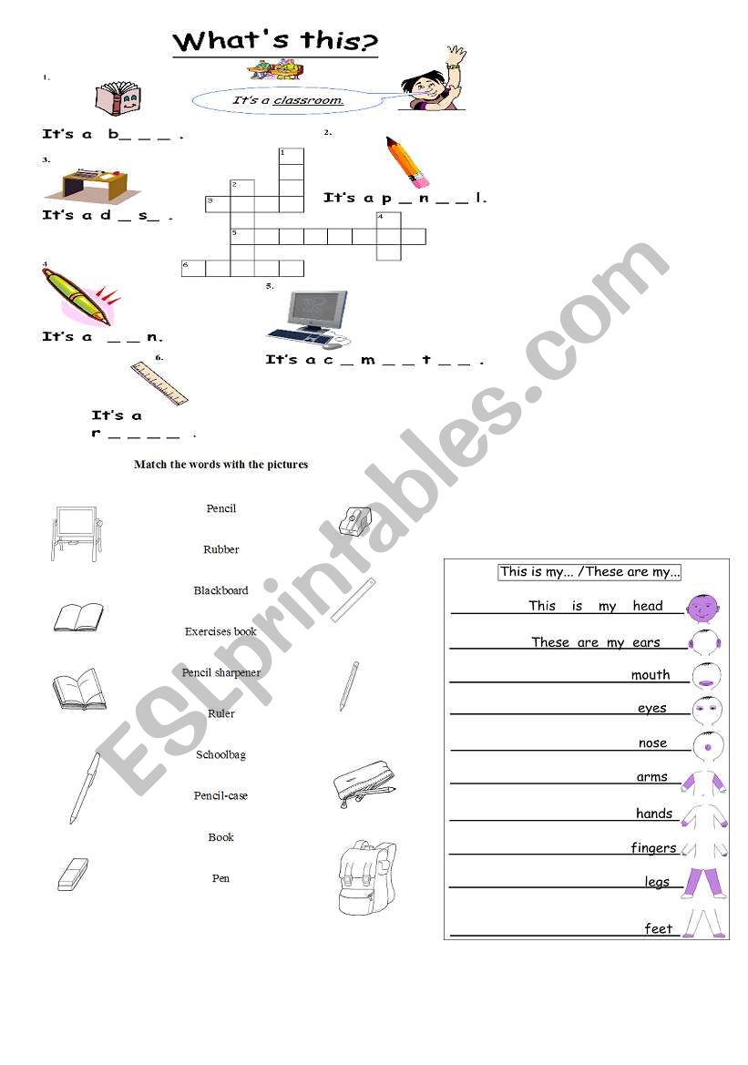 what´s this worksheet