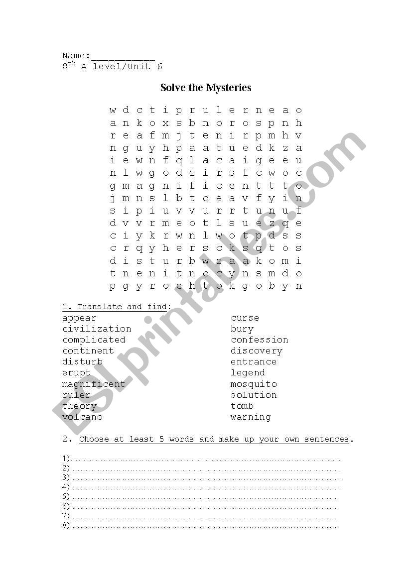 Word search - 