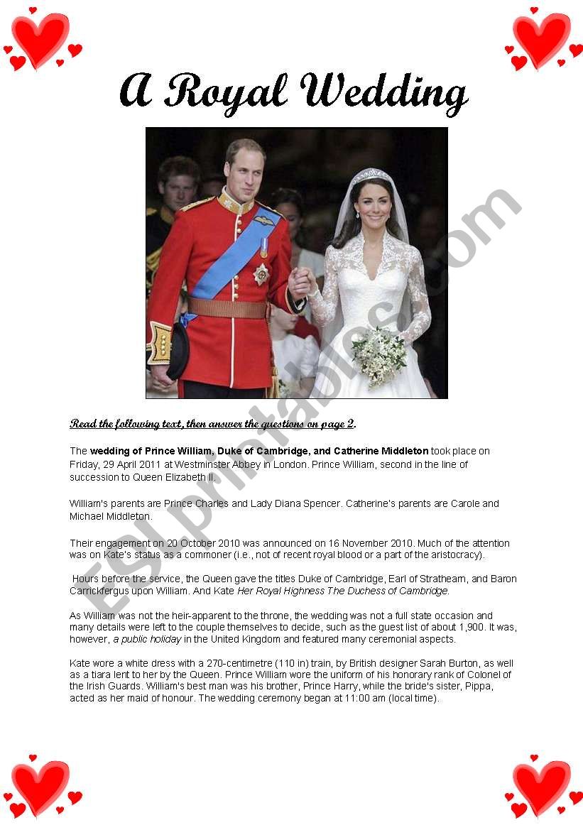 Kate and William - A Royal Wedding 