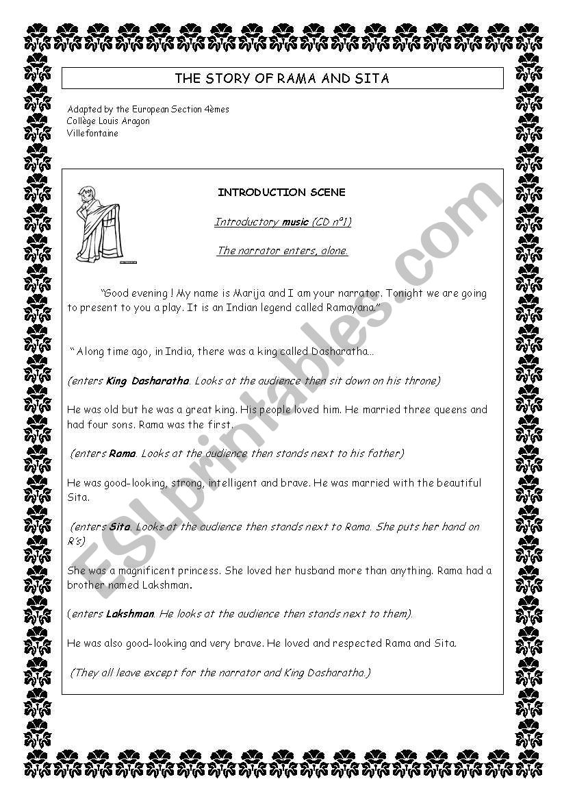 The story of Rama and Sita (2)