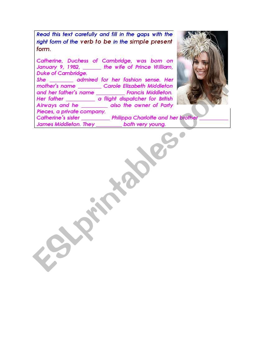 Biography worksheet