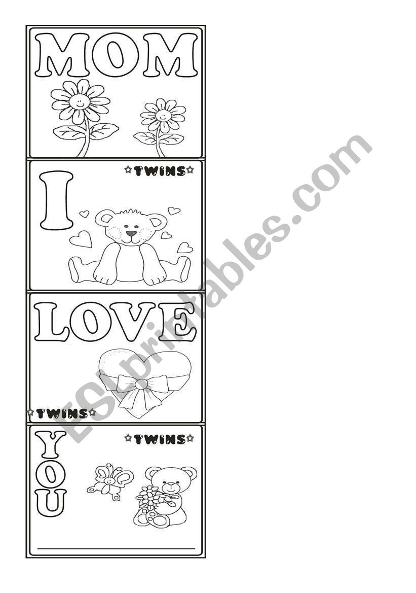 mothers day worksheet