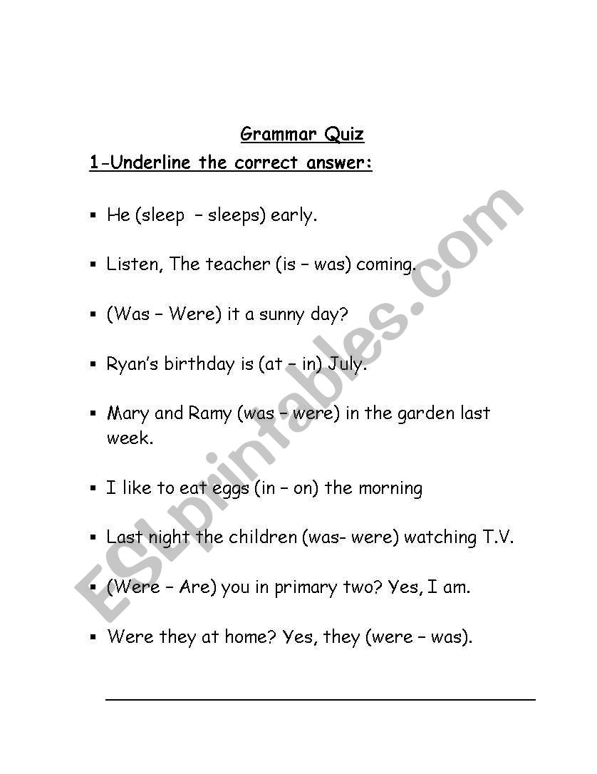 past tense  worksheet