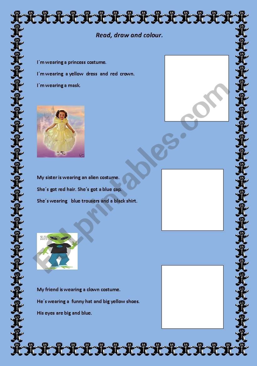 READING AND SPEAKING ACTIVITY.