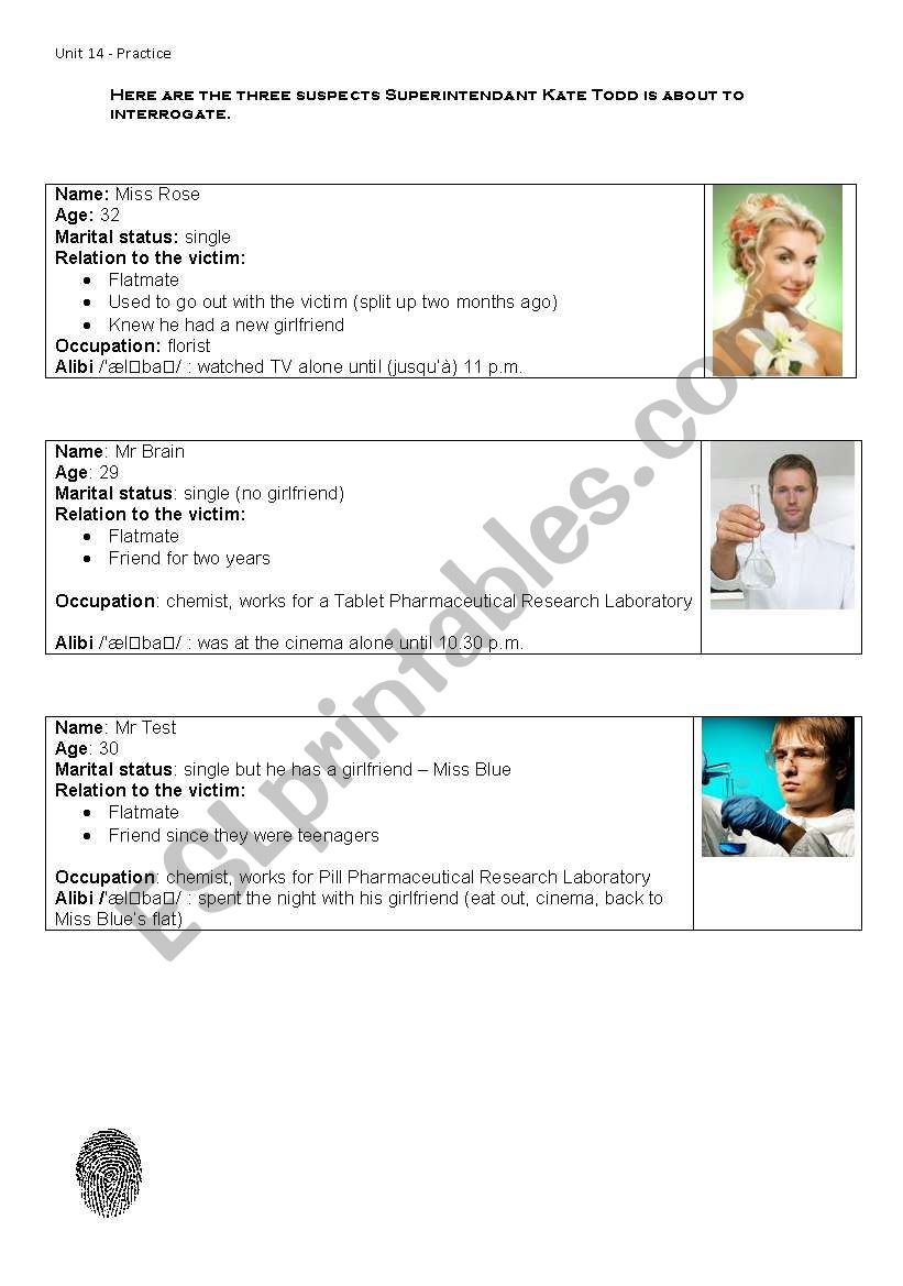 detective story - role play part 2