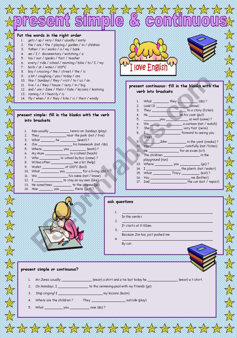 present-simple-and-continuous-esl-worksheet-by-gdinca