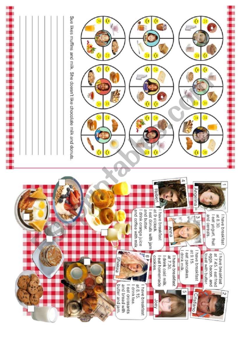 BREAKFAST - 2/2 worksheet