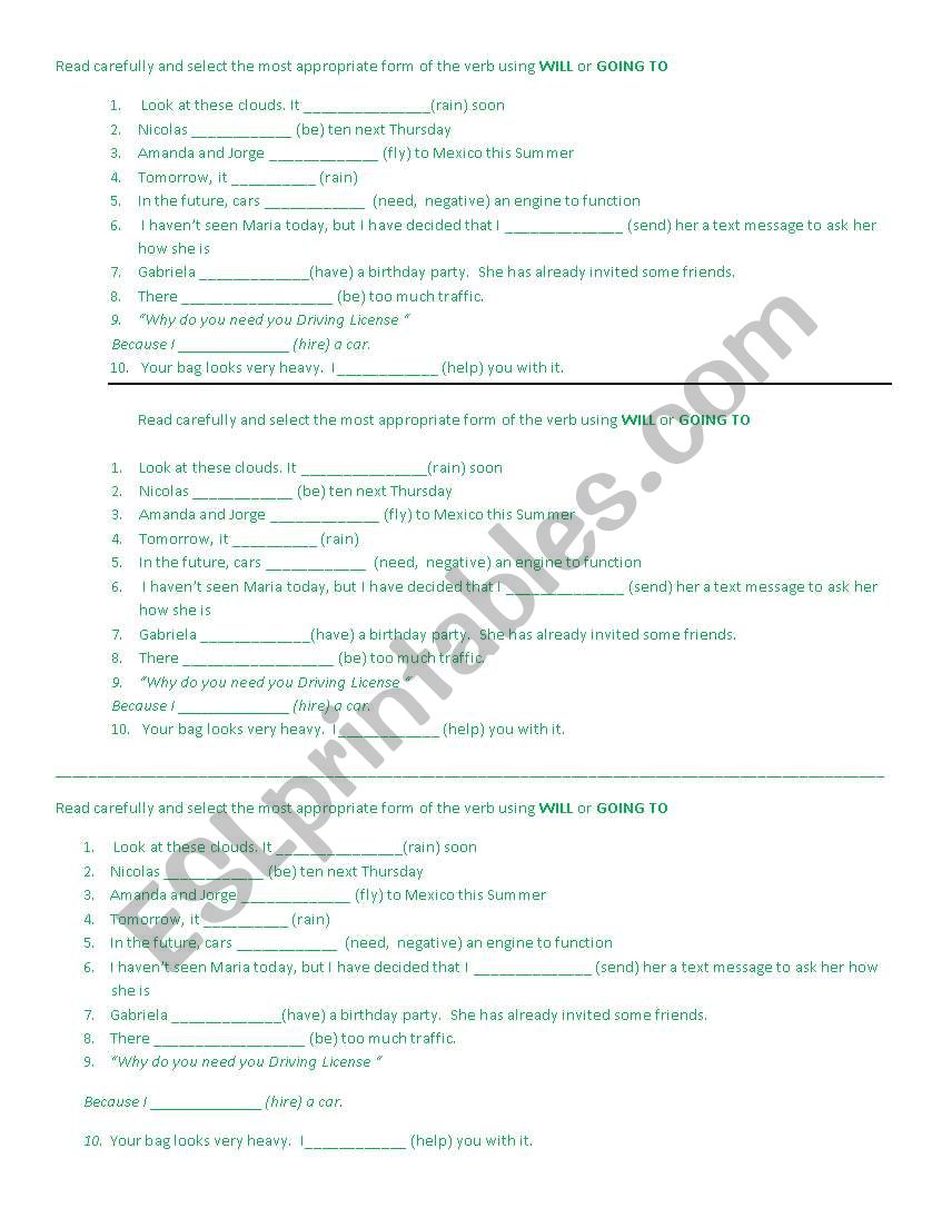 conditionals quiz worksheet