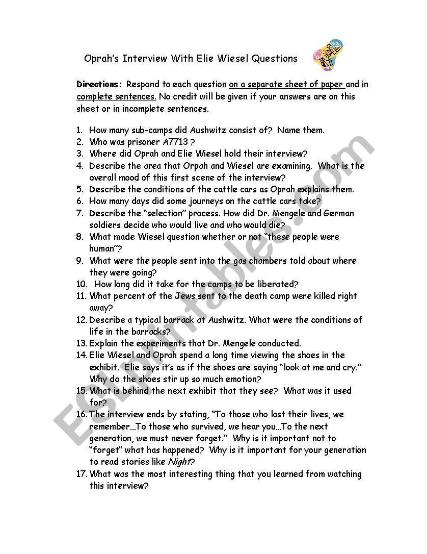english-worksheets-elie-wiesel-s-interview-with-oprah
