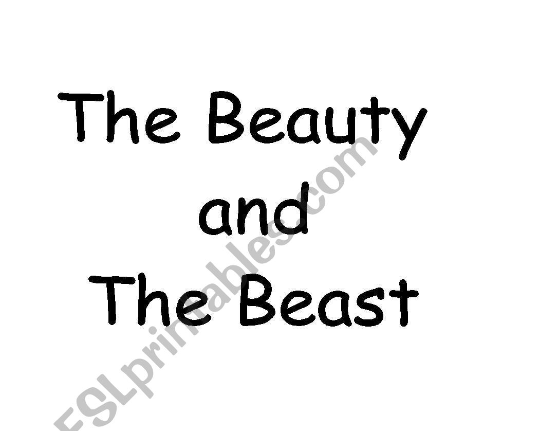 story: Beauty and the Beast + tasks
