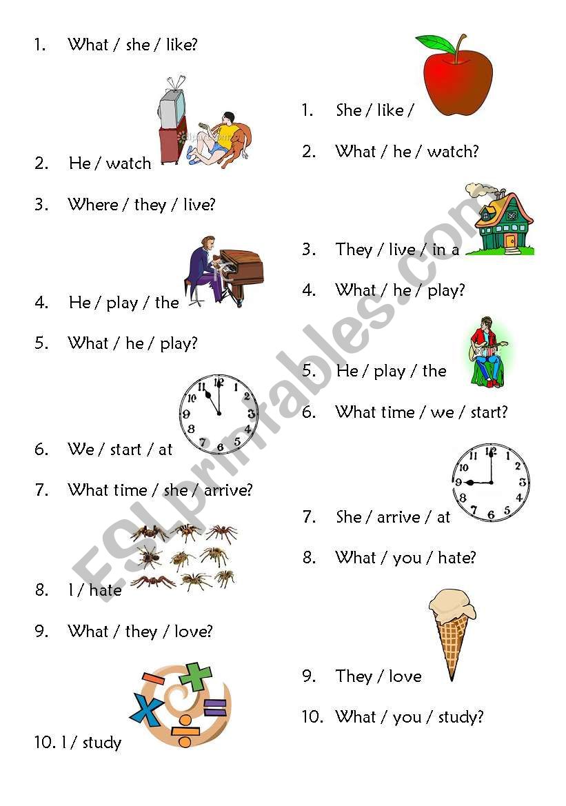 Past Simple Regular Speaking Practice