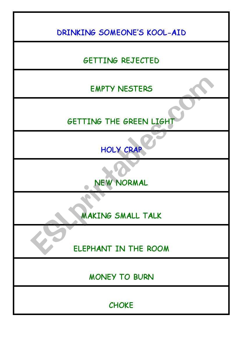 Guessing Game worksheet