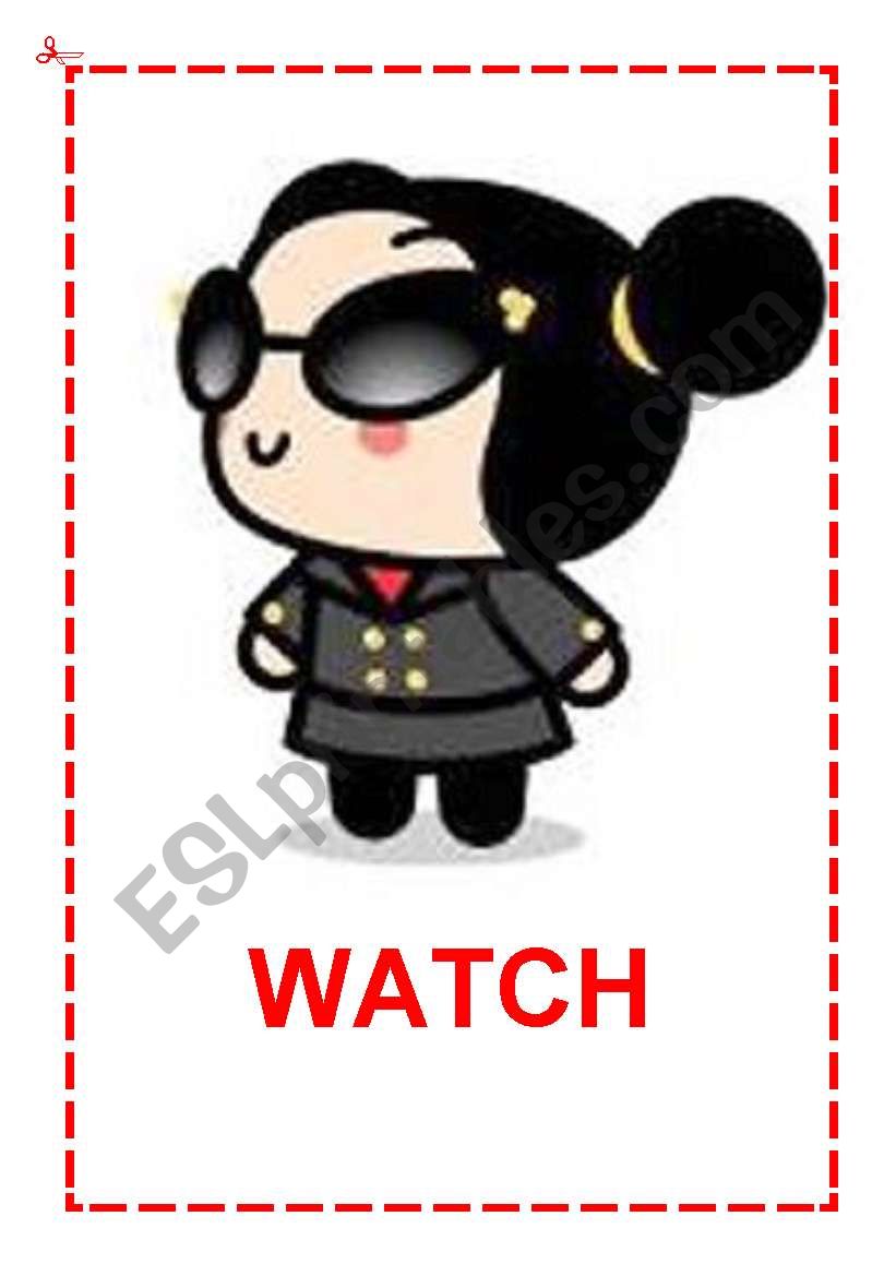 PUCCAÂ´S FLASHCARDS 2 worksheet